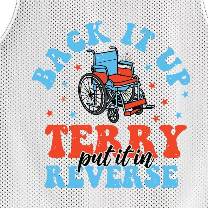 Back It Up Terry Put It In Reverse Mesh Reversible Basketball Jersey Tank