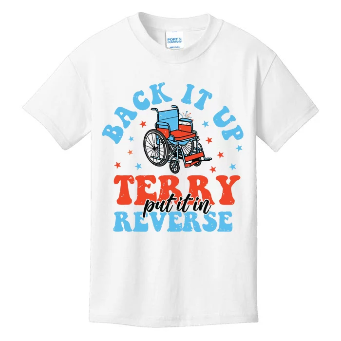 Back It Up Terry Put It In Reverse Kids T-Shirt