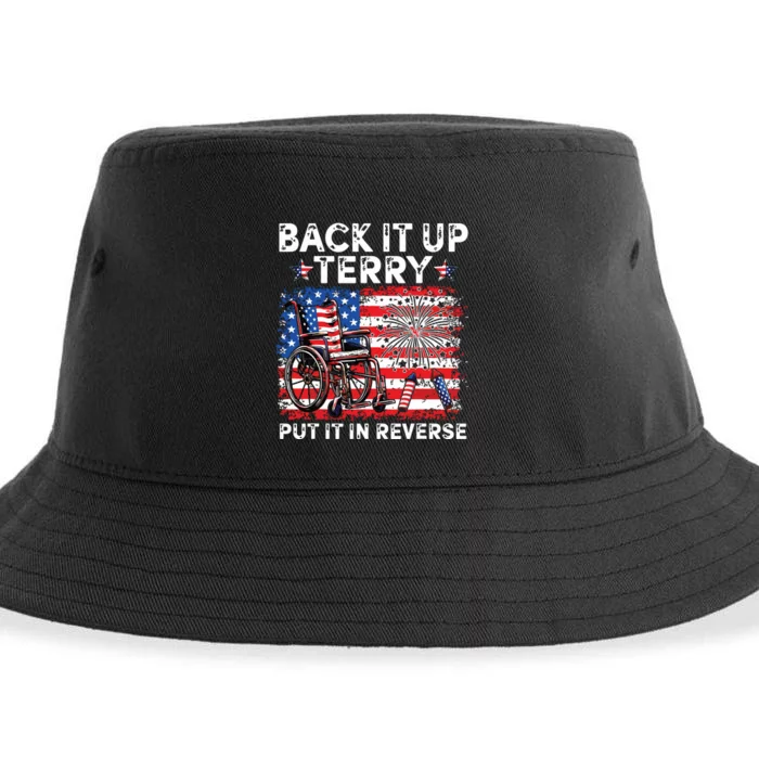 Back It Up Terry 4th Of July Sustainable Bucket Hat