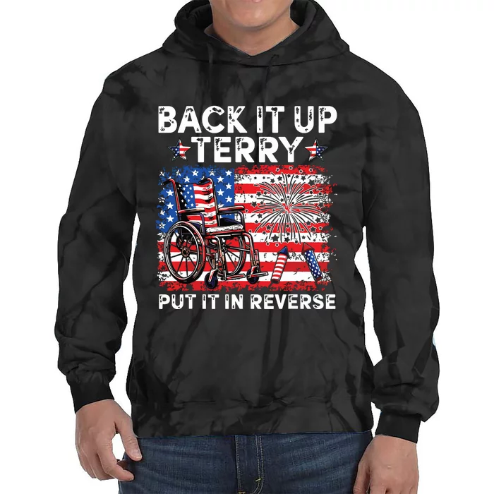 Back It Up Terry 4th Of July Tie Dye Hoodie