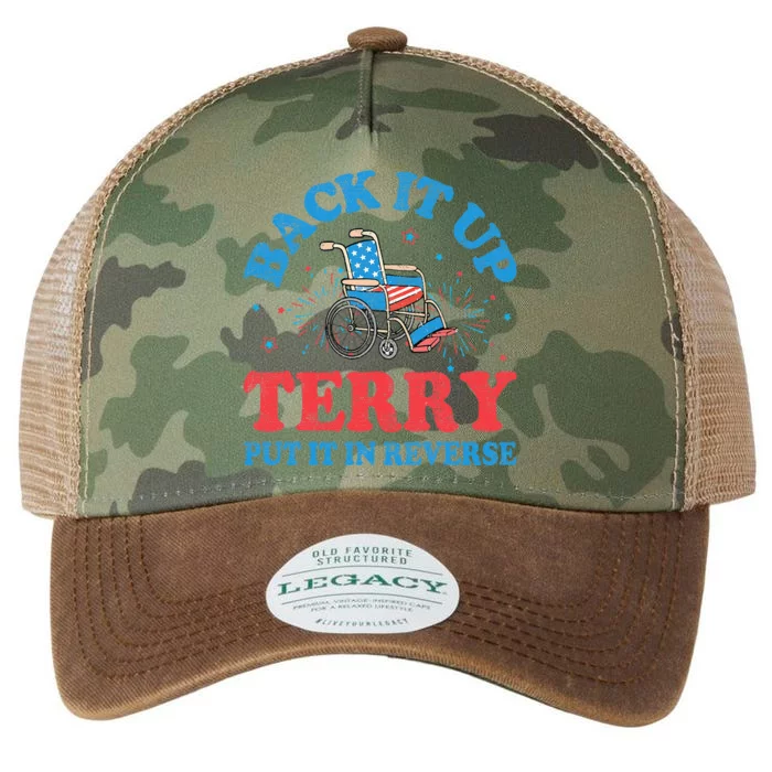 Back It Up Terry Put It In Reverse 4th Of July Fireworks Legacy Tie Dye Trucker Hat