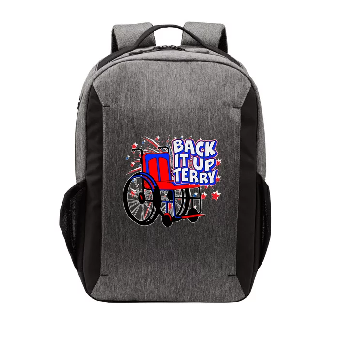 Back It Up Terry Fireworks Wheelchair Vector Backpack