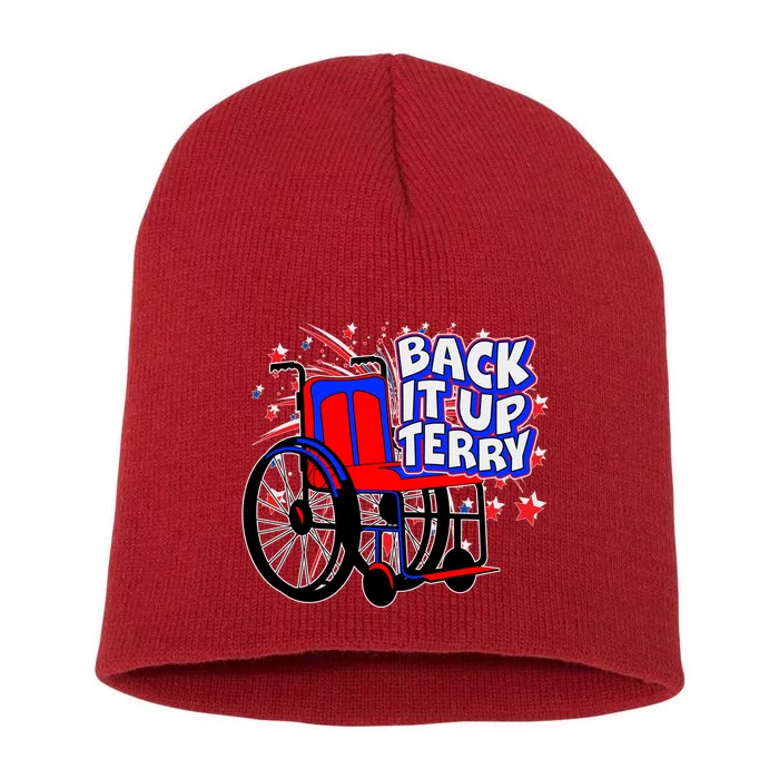 Back It Up Terry Fireworks Wheelchair Short Acrylic Beanie