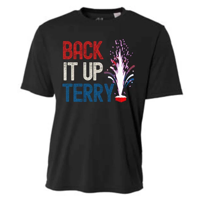 Back It Up Terry 4th Of July Funny Back It Up Terry Cooling Performance Crew T-Shirt