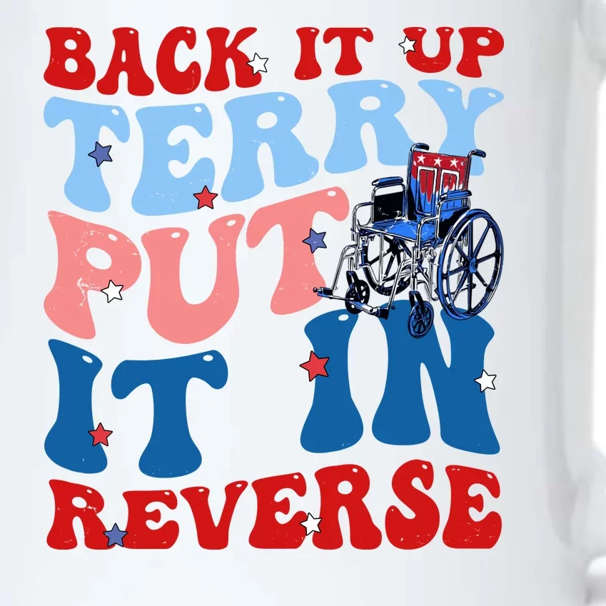 Back It Up Terry Put It In Reverse Funny 4th Of July Black Color Changing Mug