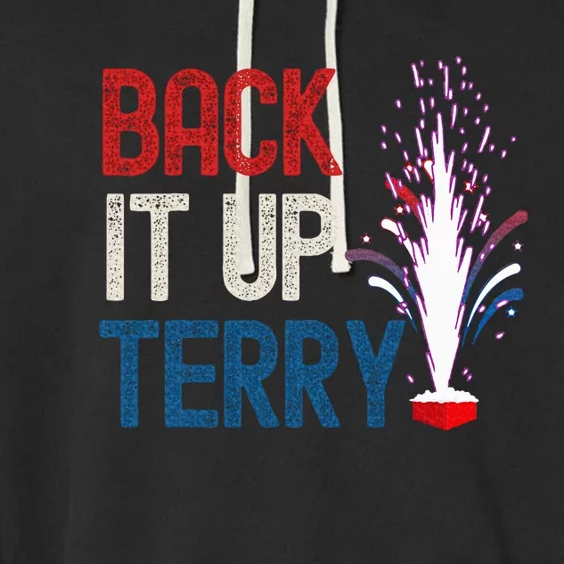 Back It Up Terry 4th Of July Garment-Dyed Fleece Hoodie