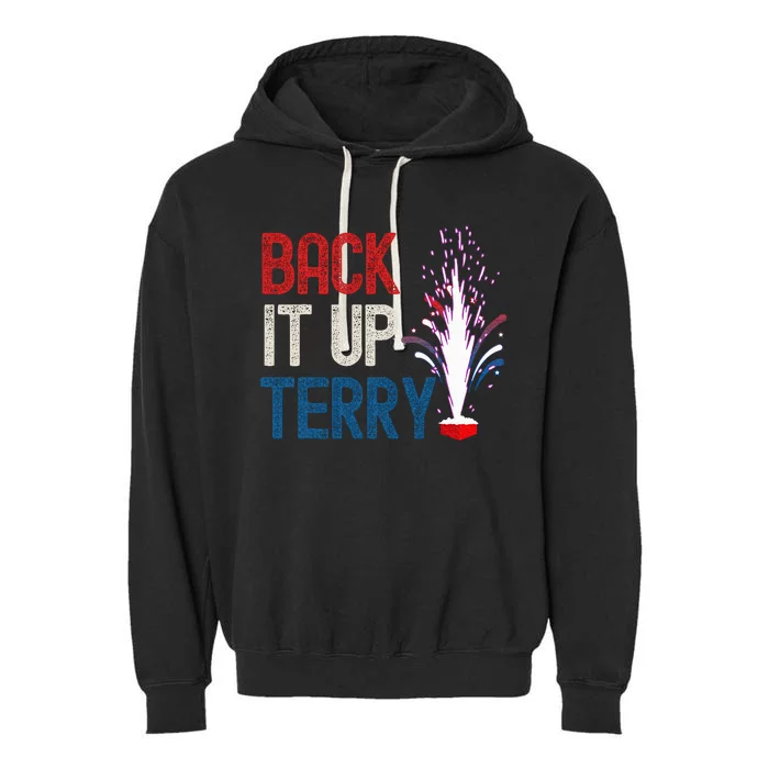 Back It Up Terry 4th Of July Garment-Dyed Fleece Hoodie