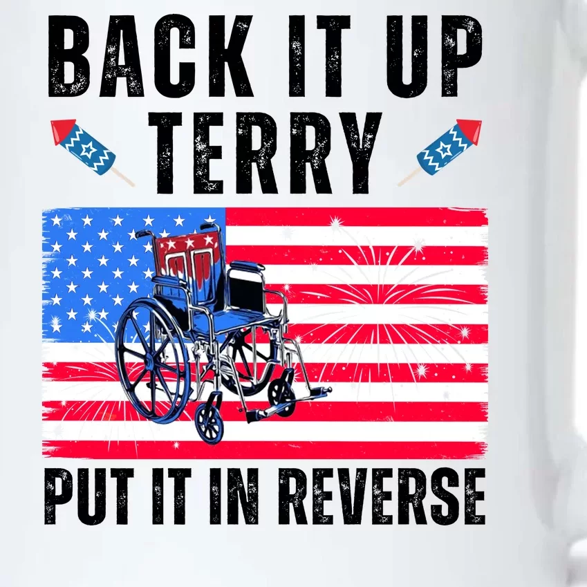 Back It Up Terry Put It In Reverse 4th Of July Usa Black Color Changing Mug