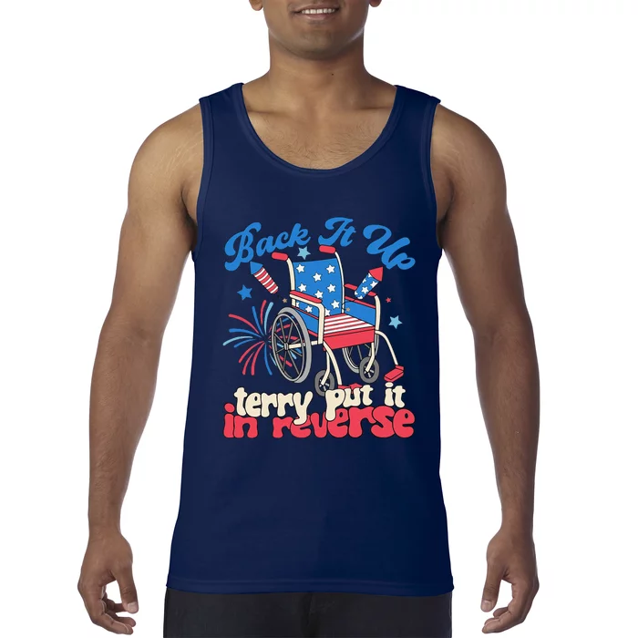 Back It Up Terry Put It In Reverse Firework 4th Tank Top