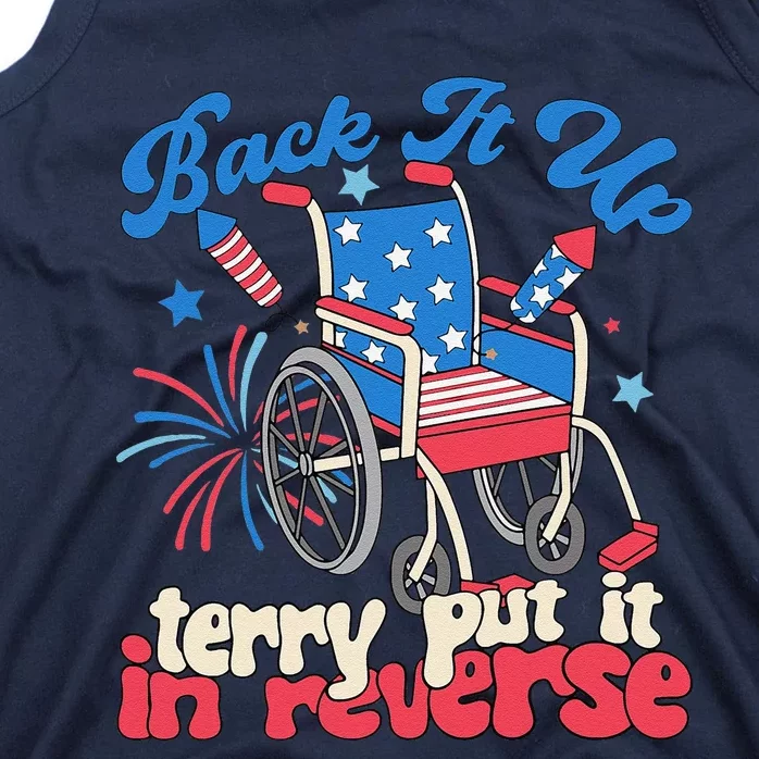 Back It Up Terry Put It In Reverse Firework 4th Tank Top