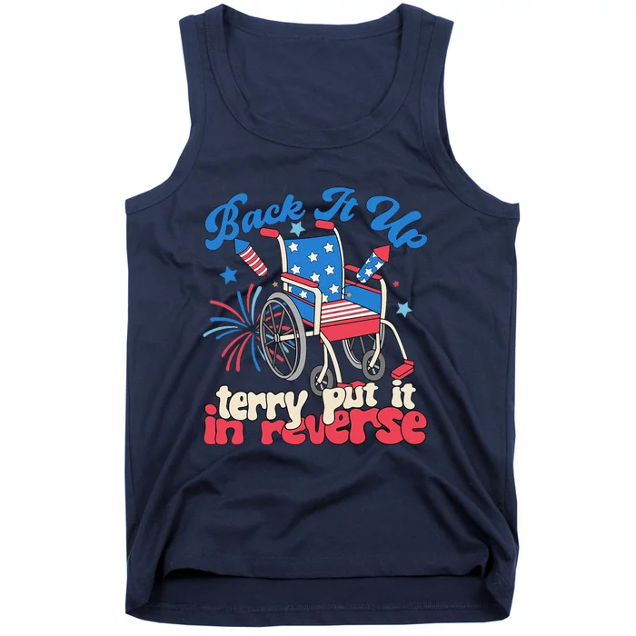 Back It Up Terry Put It In Reverse Firework 4th Tank Top