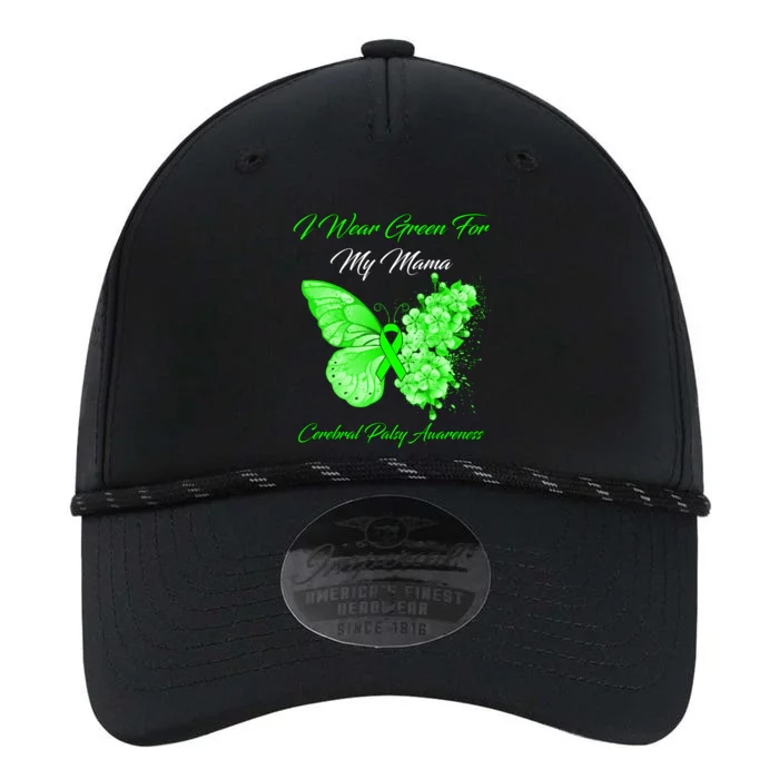 Butterfly I Wear Green For My Mama Cerebral Palsy Awareness Meaningful Gift Performance The Dyno Cap