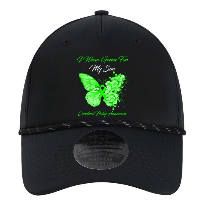 Butterfly I Wear Green For My Son Cerebral Palsy Warrior Gift Performance The Dyno Cap