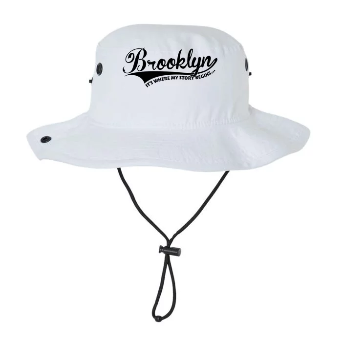 Brooklyn It's Where My Story Begins Gift Legacy Cool Fit Booney Bucket Hat