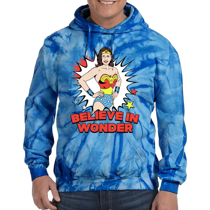 Believe In Wonder Kamala Harris 2024 Tie Dye Hoodie