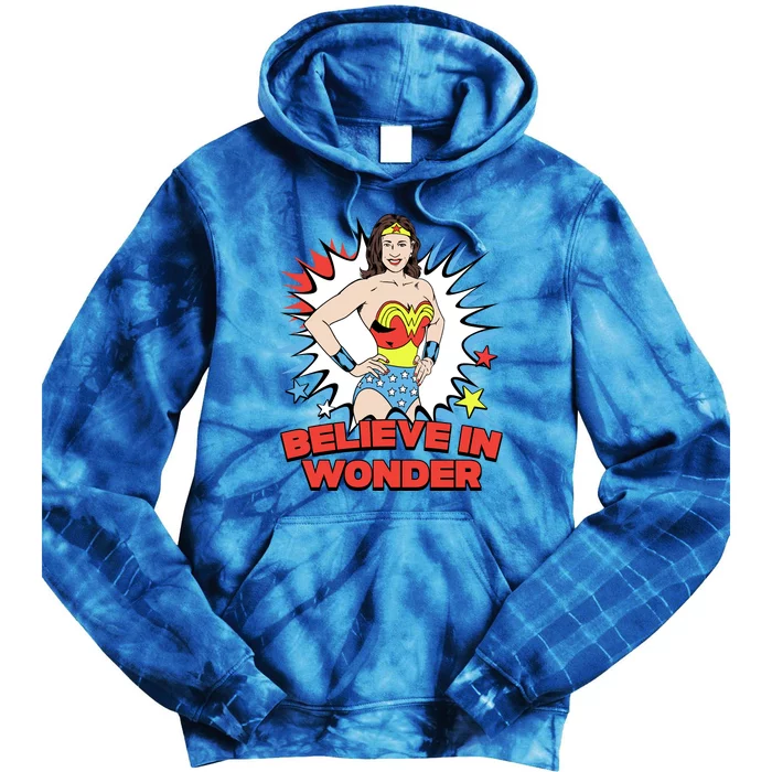 Believe In Wonder Kamala Harris 2024 Tie Dye Hoodie