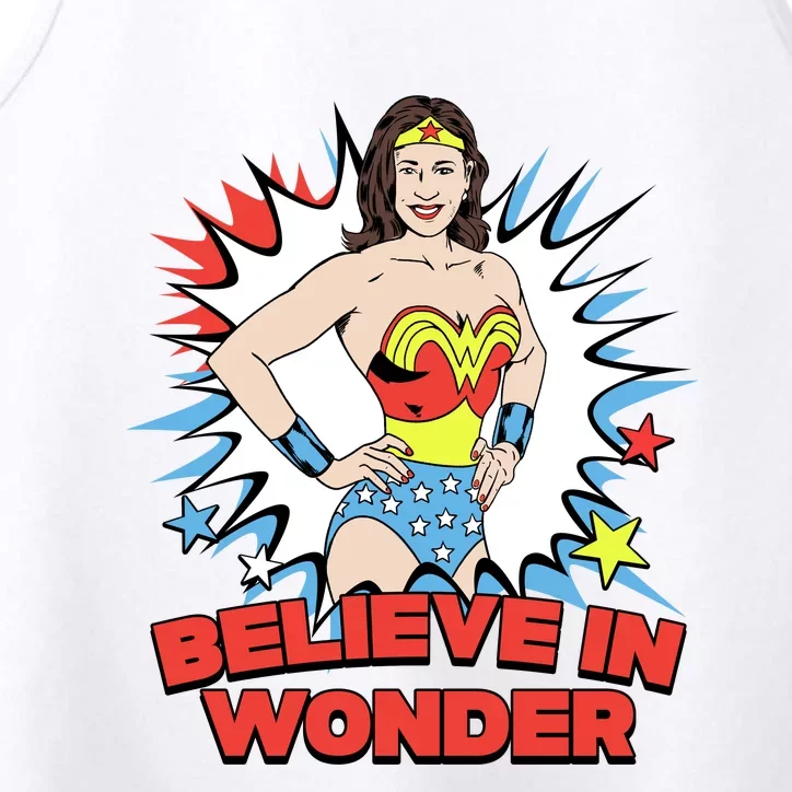 Believe In Wonder Kamala Harris 2024 Performance Tank