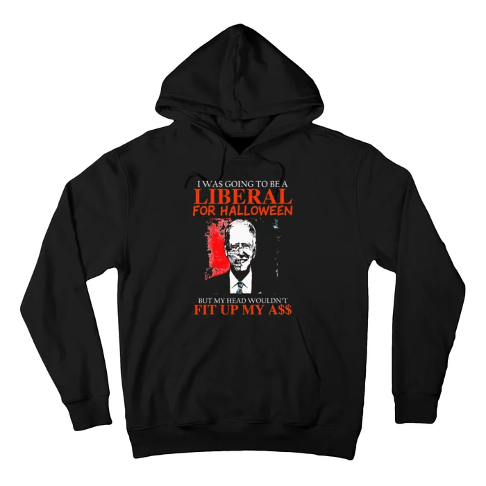 Biden I Was Going To Be A Liberal For Halloween Zombie Hoodie