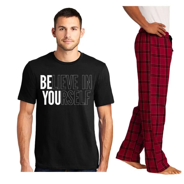 Believe In Yourself Motivational Be You Empowerment Pajama Set