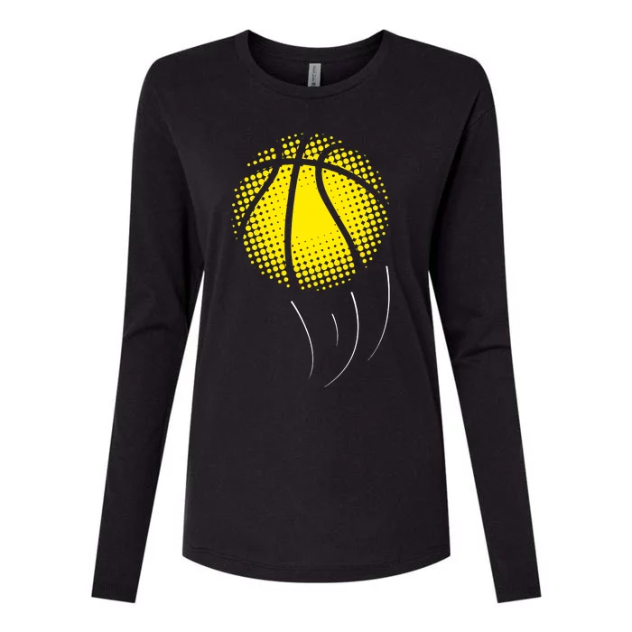 Basketball Is Your Life For Basketball Players Cool Womens Cotton Relaxed Long Sleeve T-Shirt