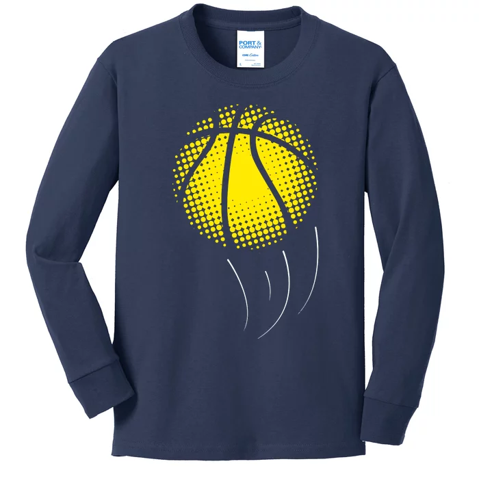 Basketball Is Your Life For Basketball Players Cool Kids Long Sleeve Shirt