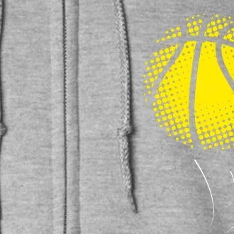 Basketball Is Your Life For Basketball Players Cool Full Zip Hoodie