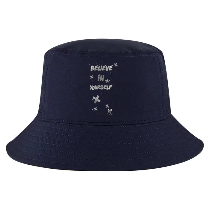 Believe In Yourself Cool Comfort Performance Bucket Hat