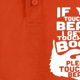 Beard If You Touch My Beard I Get To Touch Your Boobs Dry Zone Grid Performance Polo