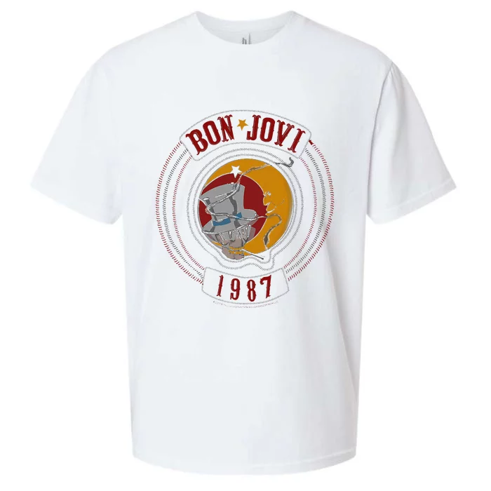 B.O.N Jovi 1987 Sueded Cloud Jersey T-Shirt