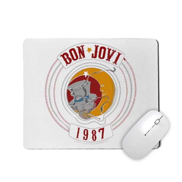 B.O.N Jovi 1987 Mousepad