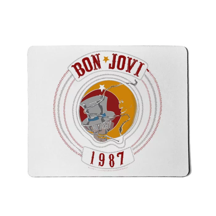 B.O.N Jovi 1987 Mousepad