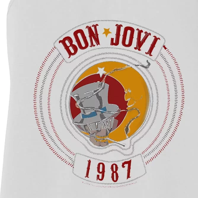 B.O.N Jovi 1987 Women's Racerback Tank