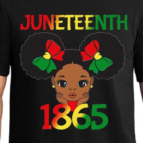 Black Juneteenth 1865 Celebration Pajama Set