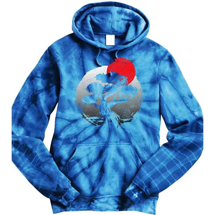 Bonsai Japanese Art Bonzai Tie Dye Hoodie