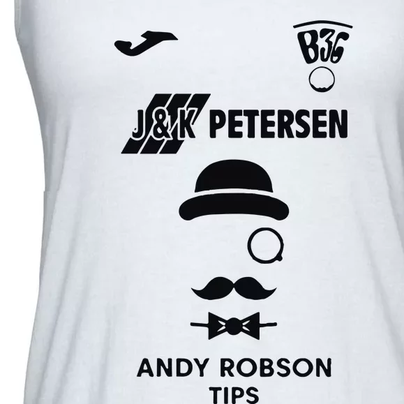 B36 J And K Petersen Andy Robson Tips Ladies Essential Flowy Tank