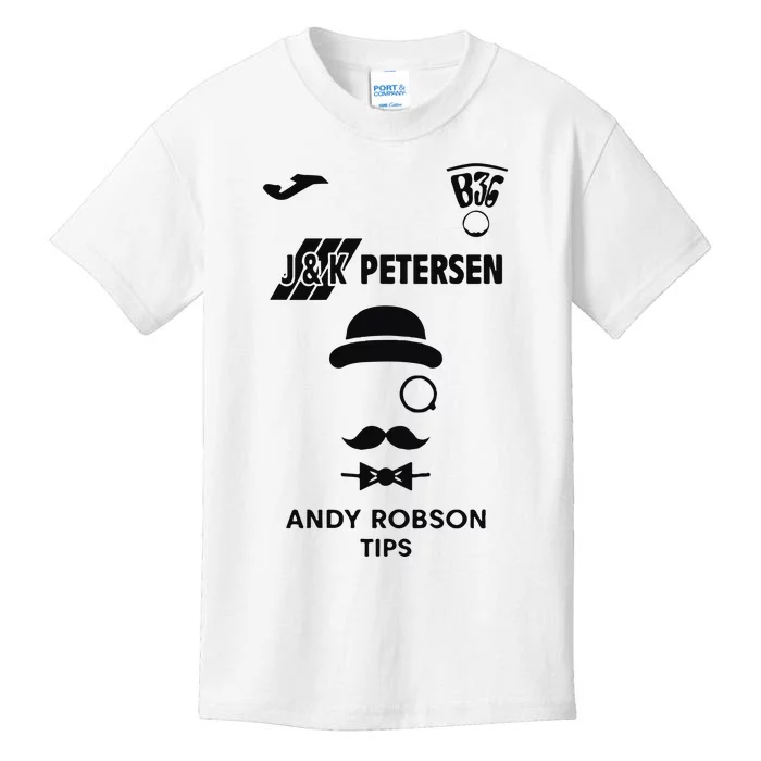 B36 J And K Petersen Andy Robson Tips Kids T-Shirt