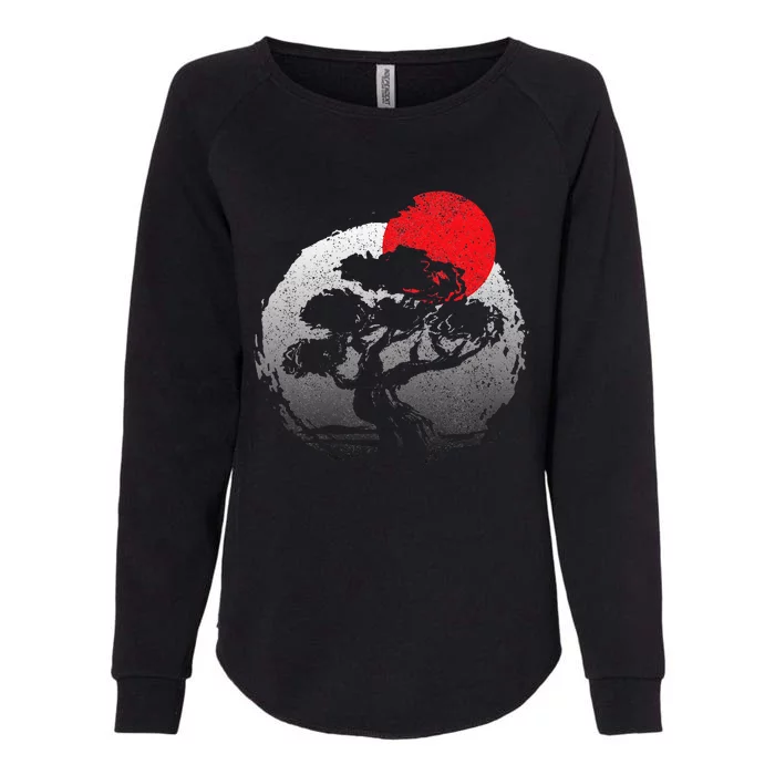 Bonsai Japanese Art Bonzai Womens California Wash Sweatshirt