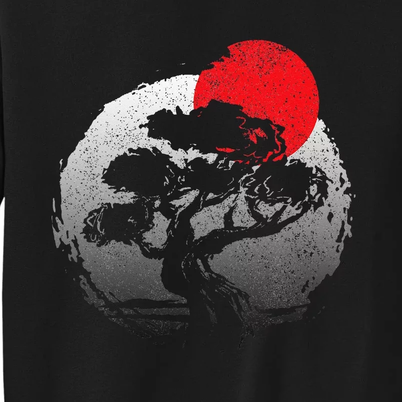 Bonsai Japanese Art Bonzai Tall Sweatshirt