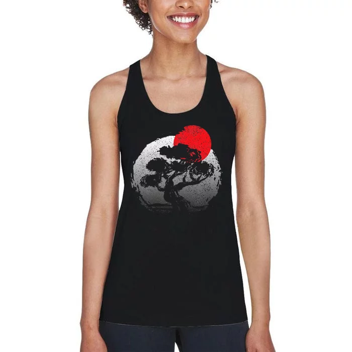 Bonsai Japanese Art Bonzai Women's Racerback Tank