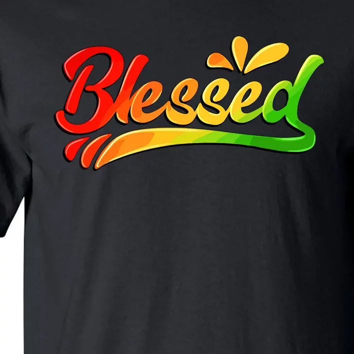 Blessed Juneteenth African American Women Tall T-Shirt