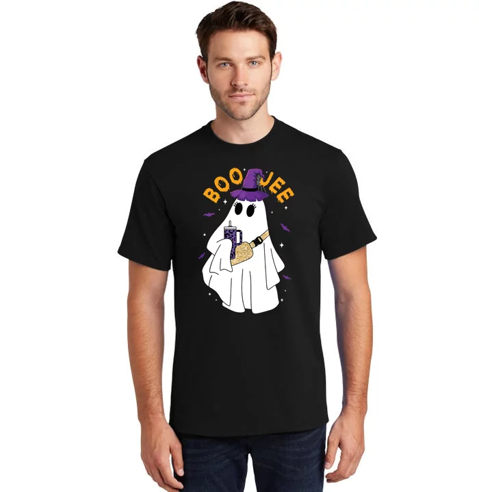 Boo Jee Boujee Funny Halloween Cute Boo Ghost Spooky Costume Tall T-Shirt