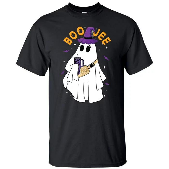 Boo Jee Boujee Funny Halloween Cute Boo Ghost Spooky Costume Tall T-Shirt