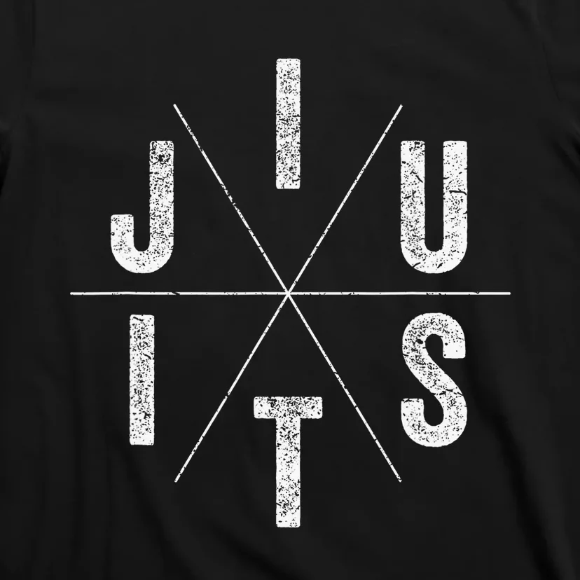 Brazilian Jiu-jitsu BJJ The cross face position T-Shirt