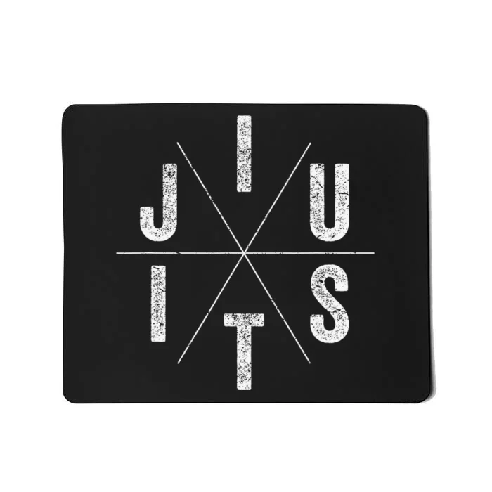 Brazilian Jiu-jitsu BJJ The cross face position Mousepad