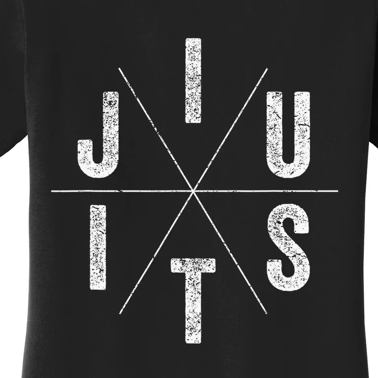 Brazilian Jiu-jitsu BJJ The cross face position Women's T-Shirt