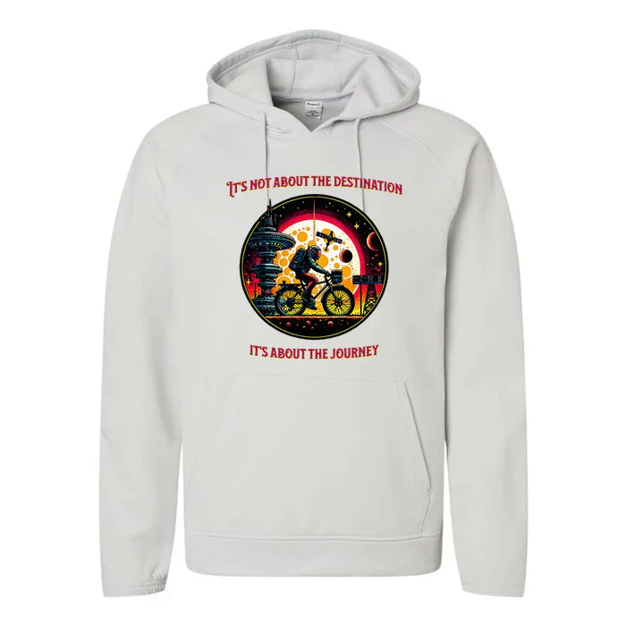 Bike Journey Performance Fleece Hoodie