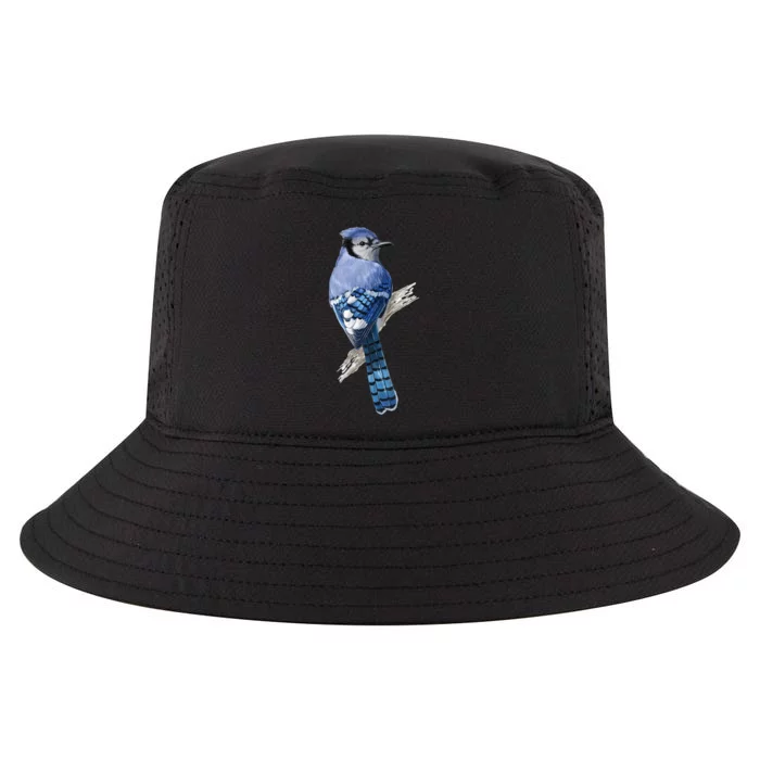 Blue Jay Bird Cool Comfort Performance Bucket Hat