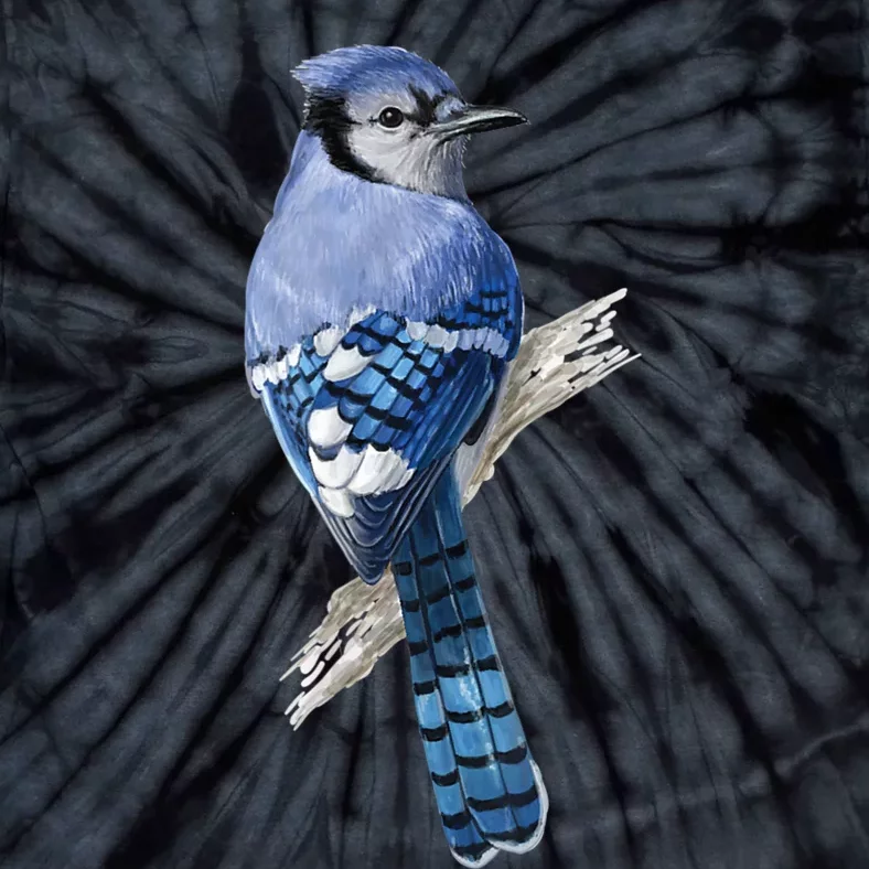 Teeshirtpalace Blue Jay Bird Long Sleeve Shirt