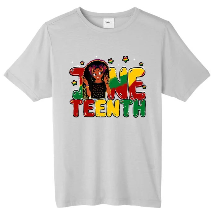 Black Juneteenth Black History African Freedom Day Meaningful Gift ChromaSoft Performance T-Shirt