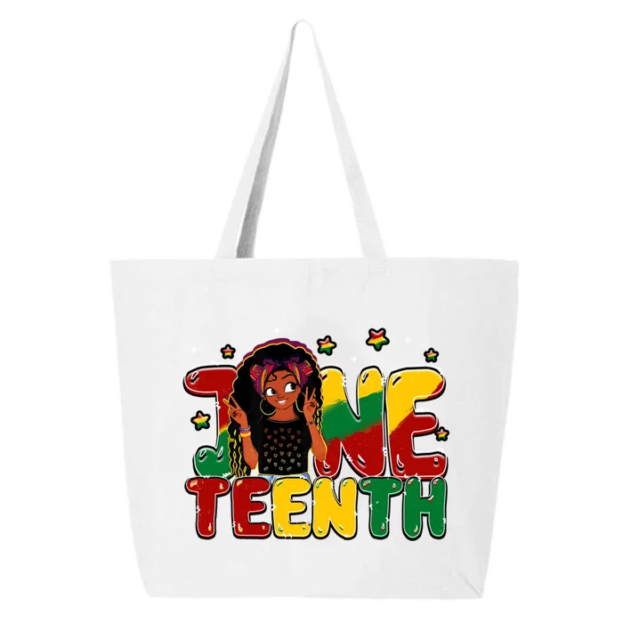 Black Juneteenth Black History African Freedom Day Meaningful Gift 25L Jumbo Tote